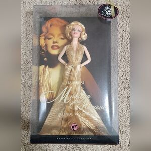 Marilyn Monroe Blonde Ambition Doll in Gold Gown